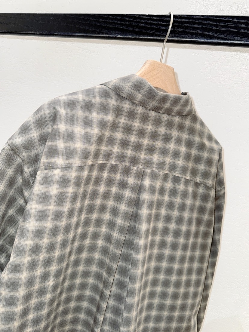 NDE東大門實拍女士新品休閑職業熱賣26春夏襯衫蕾絲衫格紋BOHEME_NDE襯衫/蕾絲衫