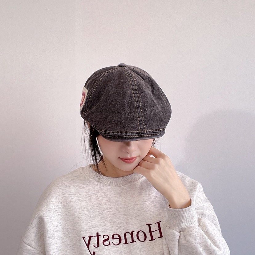 LOVELY HAT韓國代購女裝新品職業推薦26春夏休閑熱賣帽子LOVELY HAT帽子