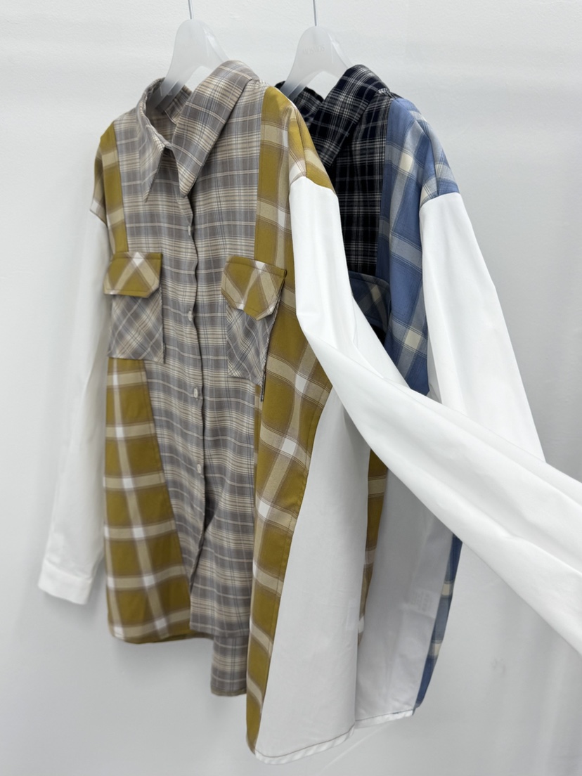 MOSMOS韓國代購女士新款熱賣26春夏職業人氣推薦襯衫蕾絲衫MOSMOS襯衫/蕾絲衫