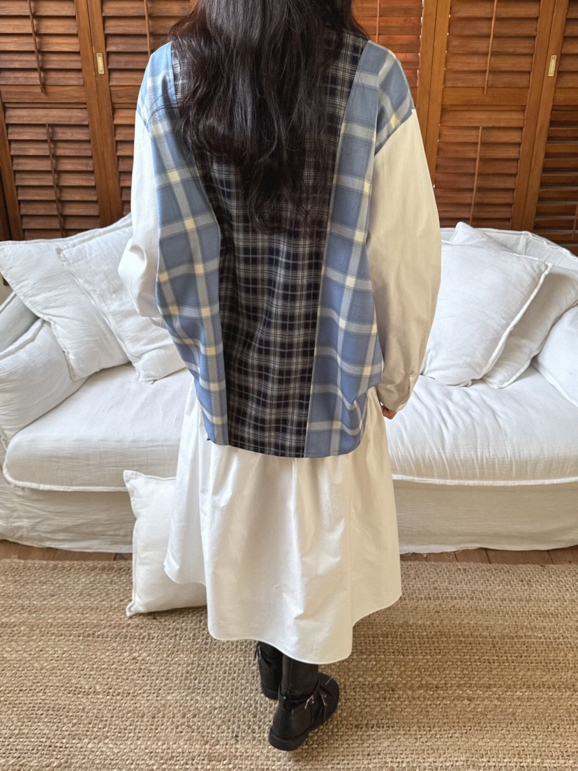 MOSMOS韓國代購女士新款熱賣26春夏職業人氣推薦襯衫蕾絲衫MOSMOS襯衫/蕾絲衫