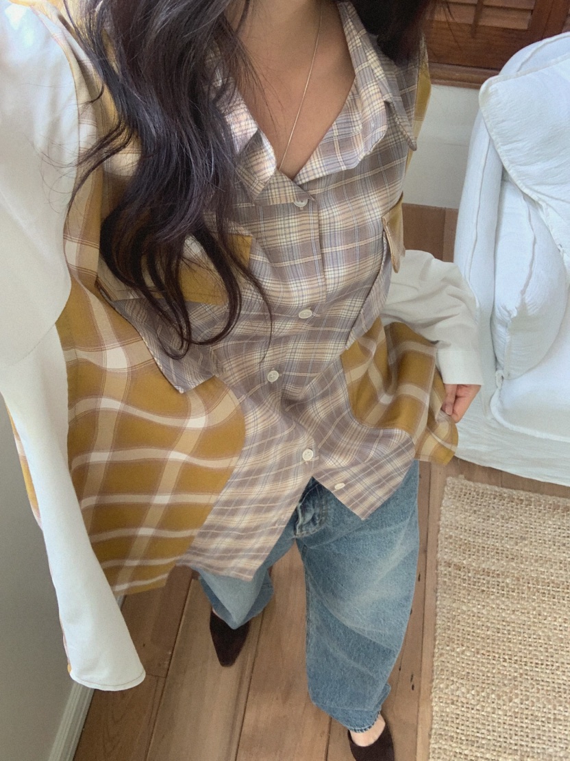 MOSMOS韓國代購女士新款熱賣26春夏職業人氣推薦襯衫蕾絲衫MOSMOS襯衫/蕾絲衫