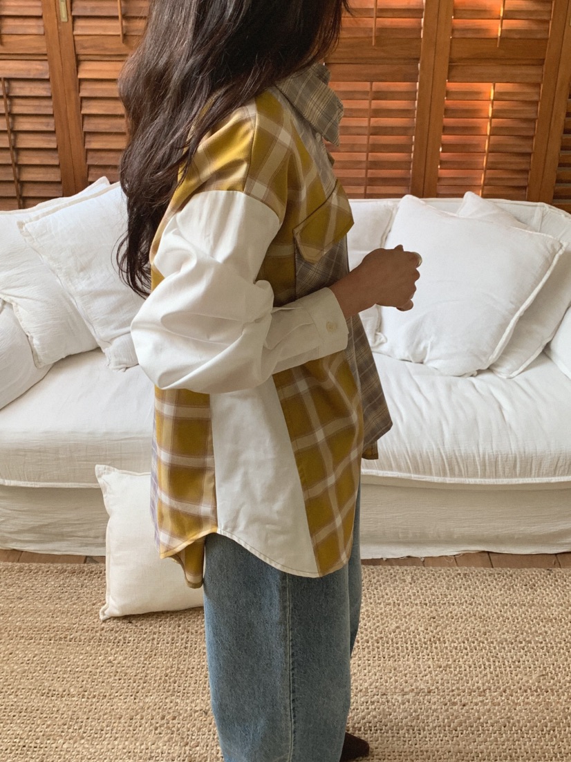 MOSMOS韓國代購女士新款熱賣26春夏職業人氣推薦襯衫蕾絲衫MOSMOS襯衫/蕾絲衫