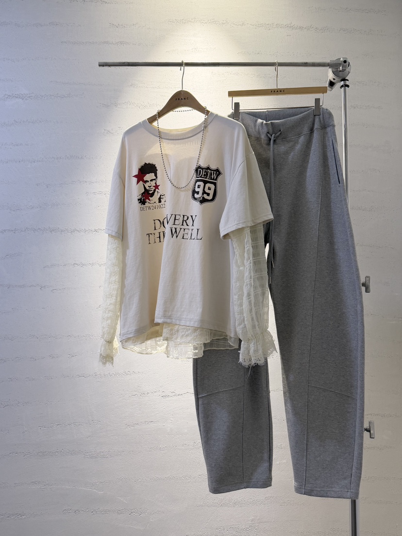 FRANC—L東大門代購女裝新款26春夏人氣推薦真品職業休閑褲FRANC休閑褲