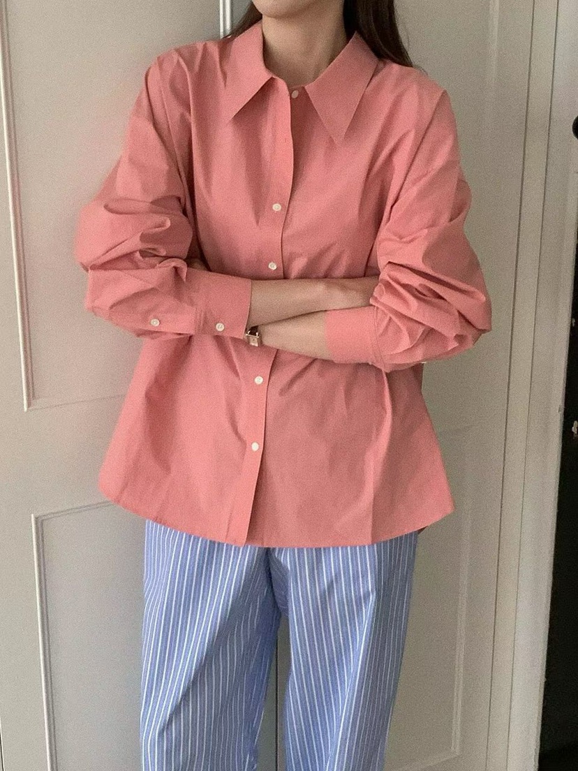 THE ABLE東大門實拍女士新品26春夏人氣時尚休閑襯衫蕾絲衫THE ABLE/TA襯衫/蕾絲衫