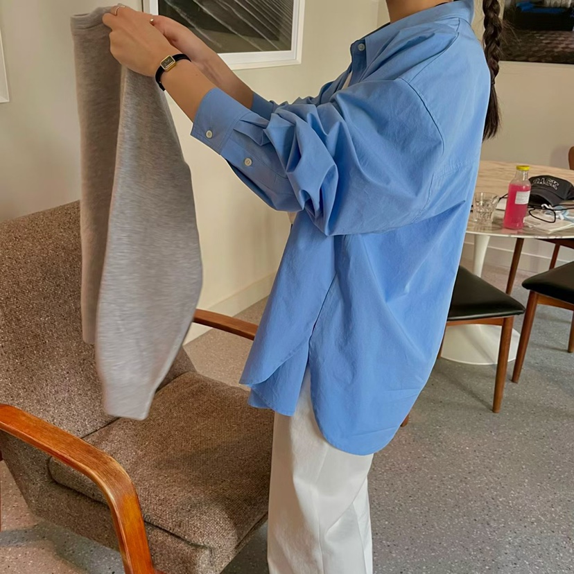 THE ABLE東大門實拍女士新品26春夏人氣時尚休閑襯衫蕾絲衫THE ABLE/TA襯衫/蕾絲衫