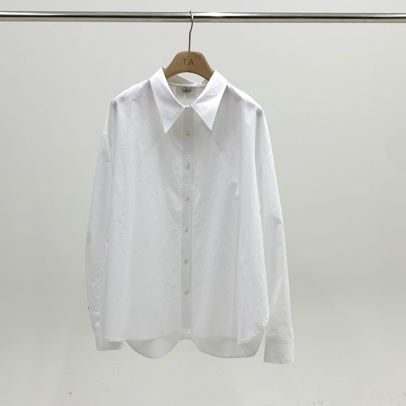 THE ABLE東大門實拍女士新品26春夏人氣時尚休閑襯衫蕾絲衫THE ABLE/TA襯衫/蕾絲衫圖色2