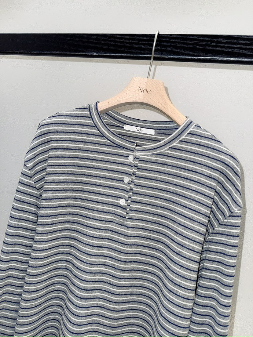 NDE東大門代購女裝新款人氣職業熱賣休閑真品時尚推薦T恤BOHEME_NDET恤