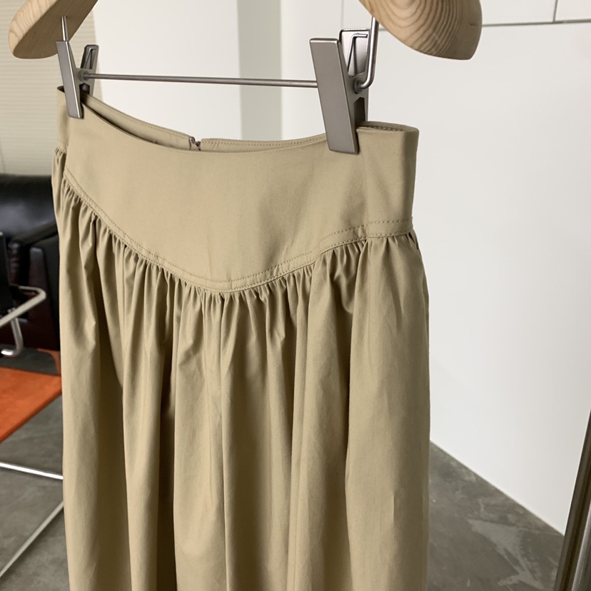 THE ABLE東大門實拍女士新品真品人氣推薦26春夏長裙褶皺THE ABLE/TA長裙