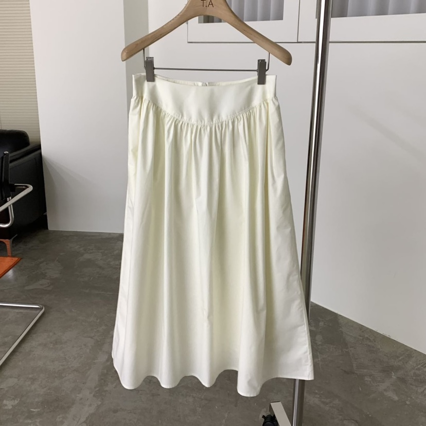 THE ABLE東大門實拍女士新品真品人氣推薦26春夏長裙褶皺THE ABLE/TA長裙圖色1