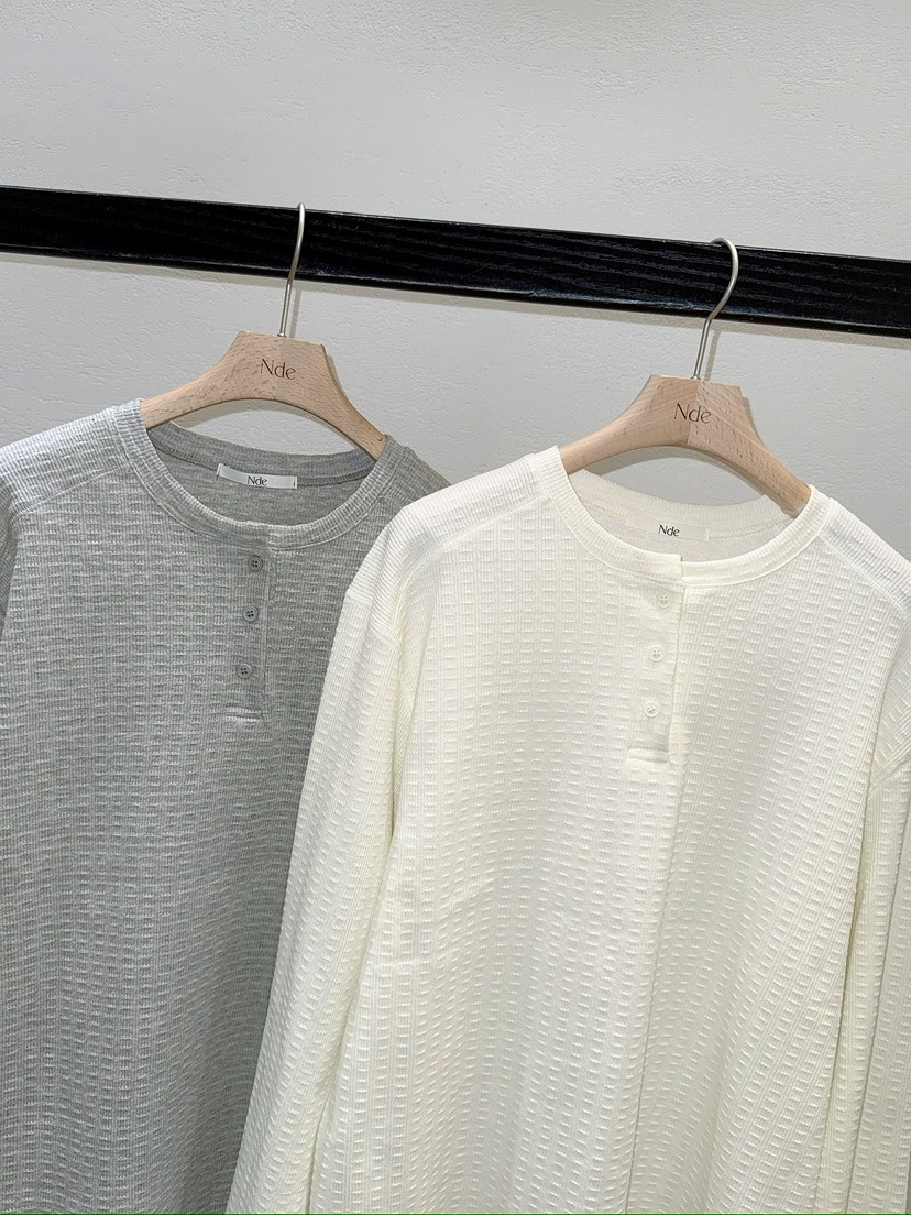 NDE東大門實拍女士新品26春夏休閑人氣推薦熱賣時尚長袖T恤BOHEME_NDE長袖T恤