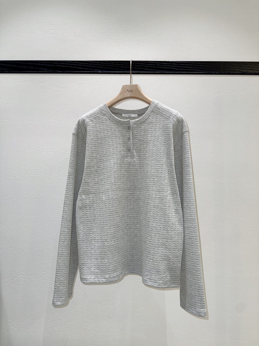 NDE東大門實拍女士新品26春夏休閑人氣推薦熱賣時尚長袖T恤BOHEME_NDE長袖T恤