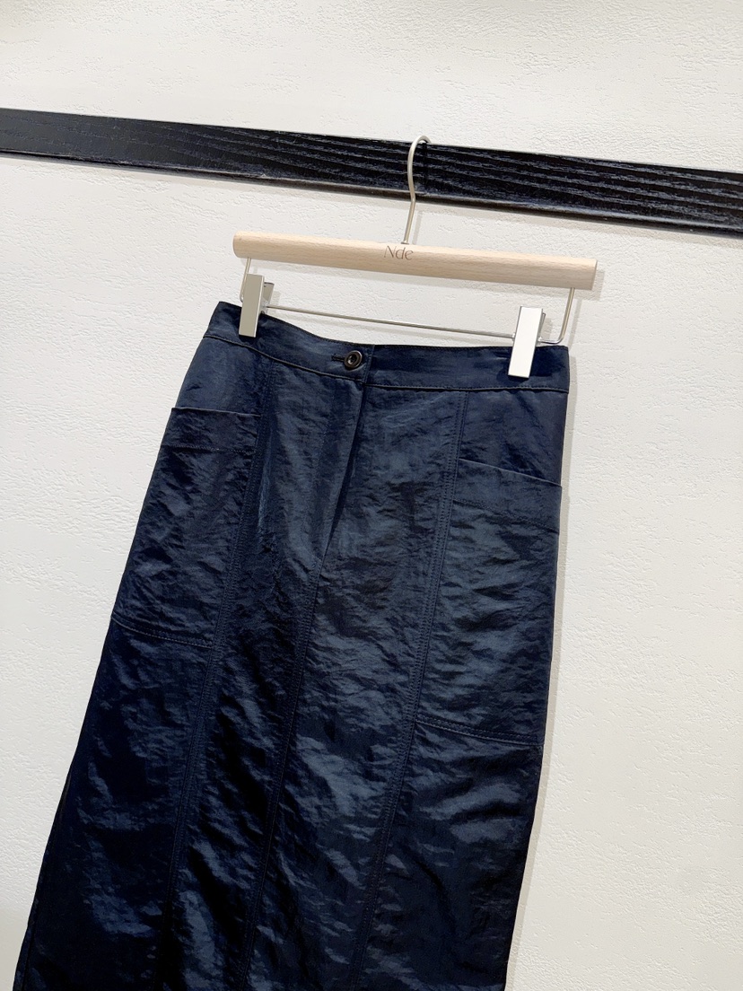 NDE東大門實拍女裝新款推薦時尚真品人氣休閑26春夏職業長裙BOHEME_NDE長裙