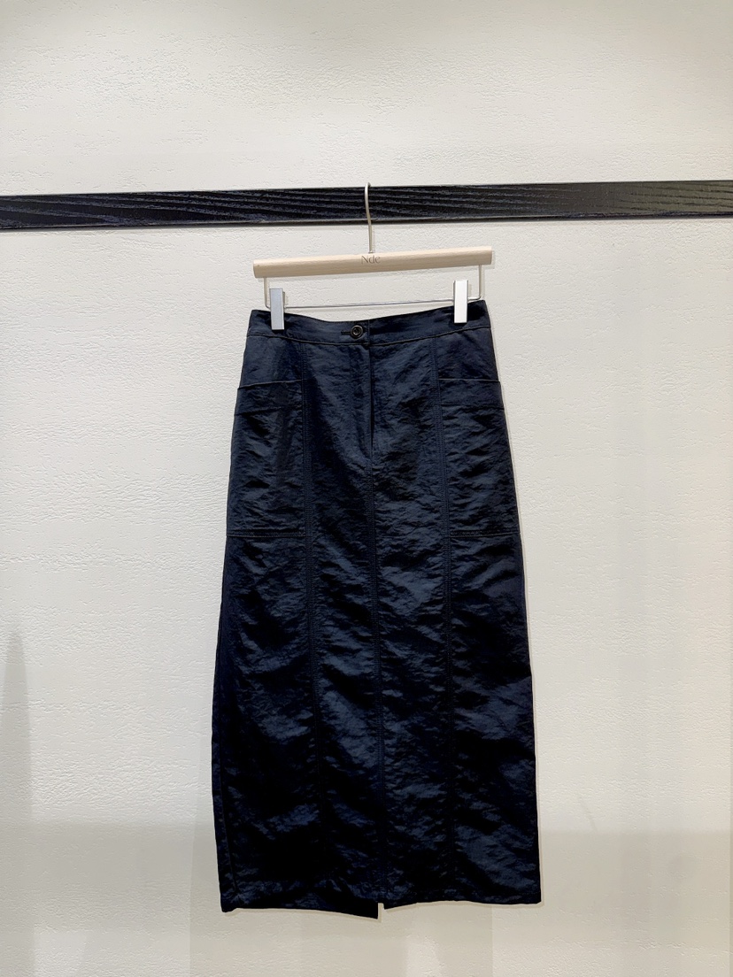 NDE東大門實拍女裝新款推薦時尚真品人氣休閑26春夏職業長裙BOHEME_NDE長裙圖色1