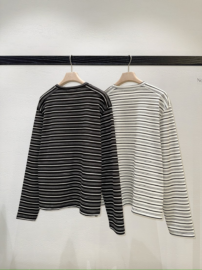 NDE東大門代購女裝新品熱賣人氣26春夏職業真品時尚長袖T恤BOHEME_NDE長袖T恤