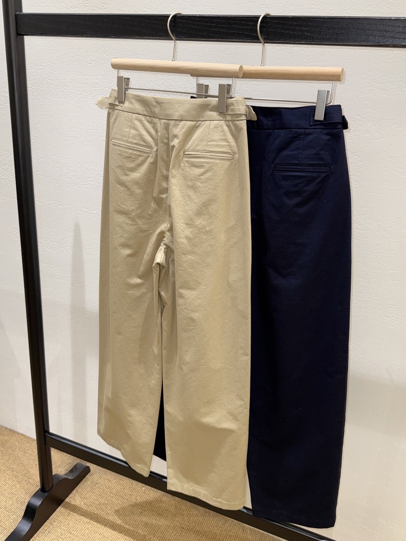 NDE東大門代購女裝新款26春夏人氣時尚真品職業休閑褲褶裥BOHEME_NDE休閑褲