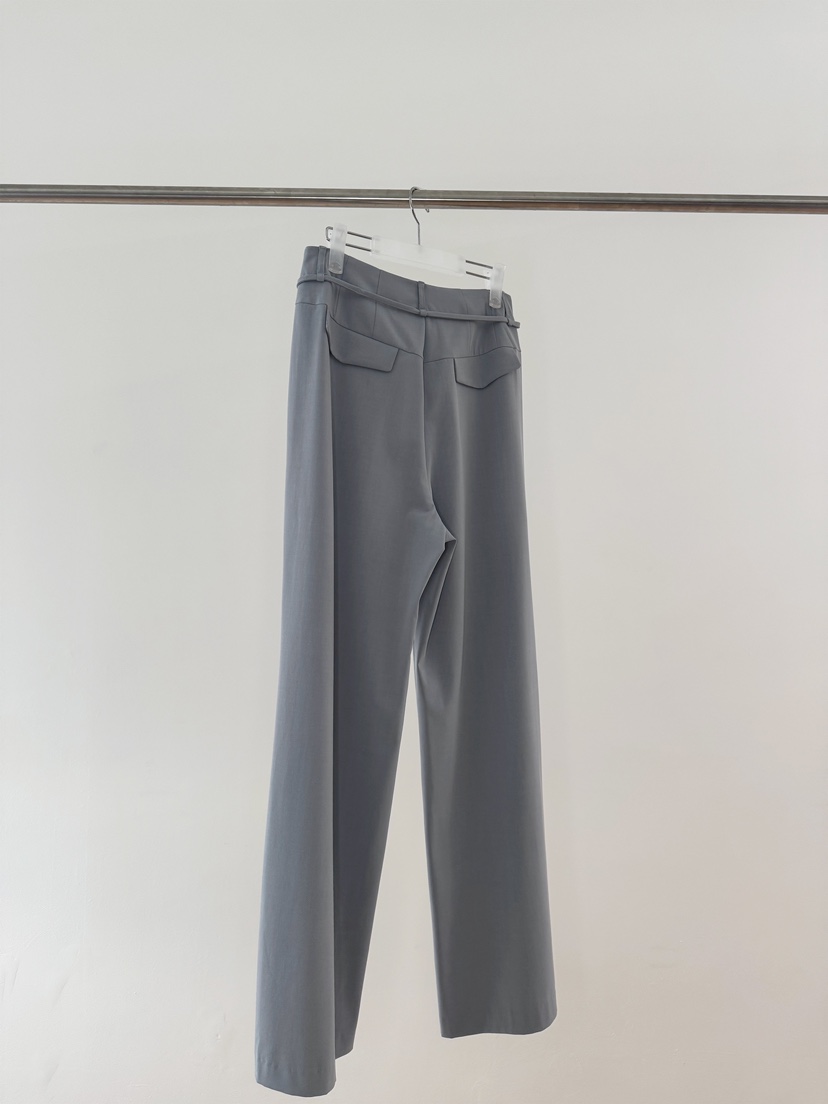 ERUME東大門實拍女裝新品職業真品人氣休閑熱賣休閑褲含腰繩ERUME休閑褲