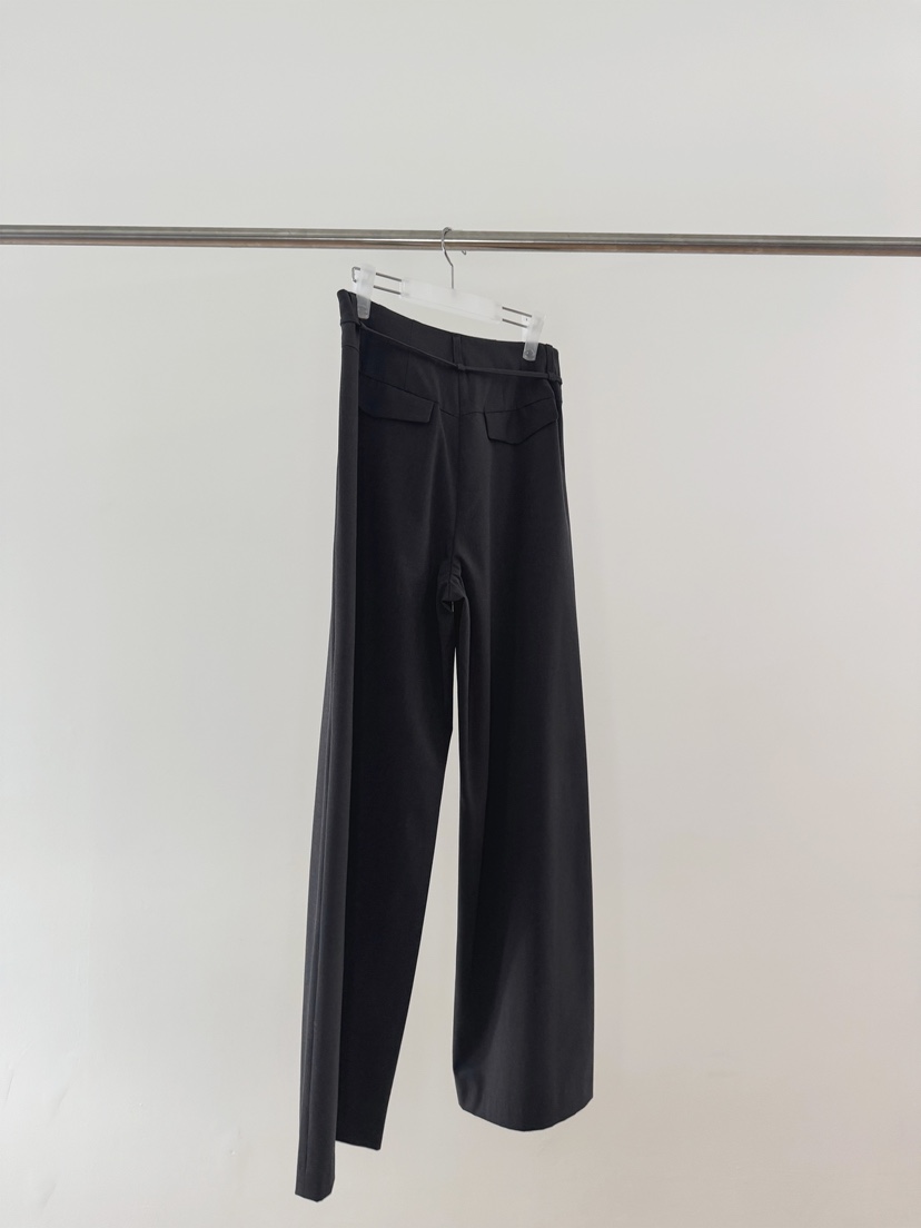 ERUME東大門實拍女裝新品職業真品人氣休閑熱賣休閑褲含腰繩ERUME休閑褲