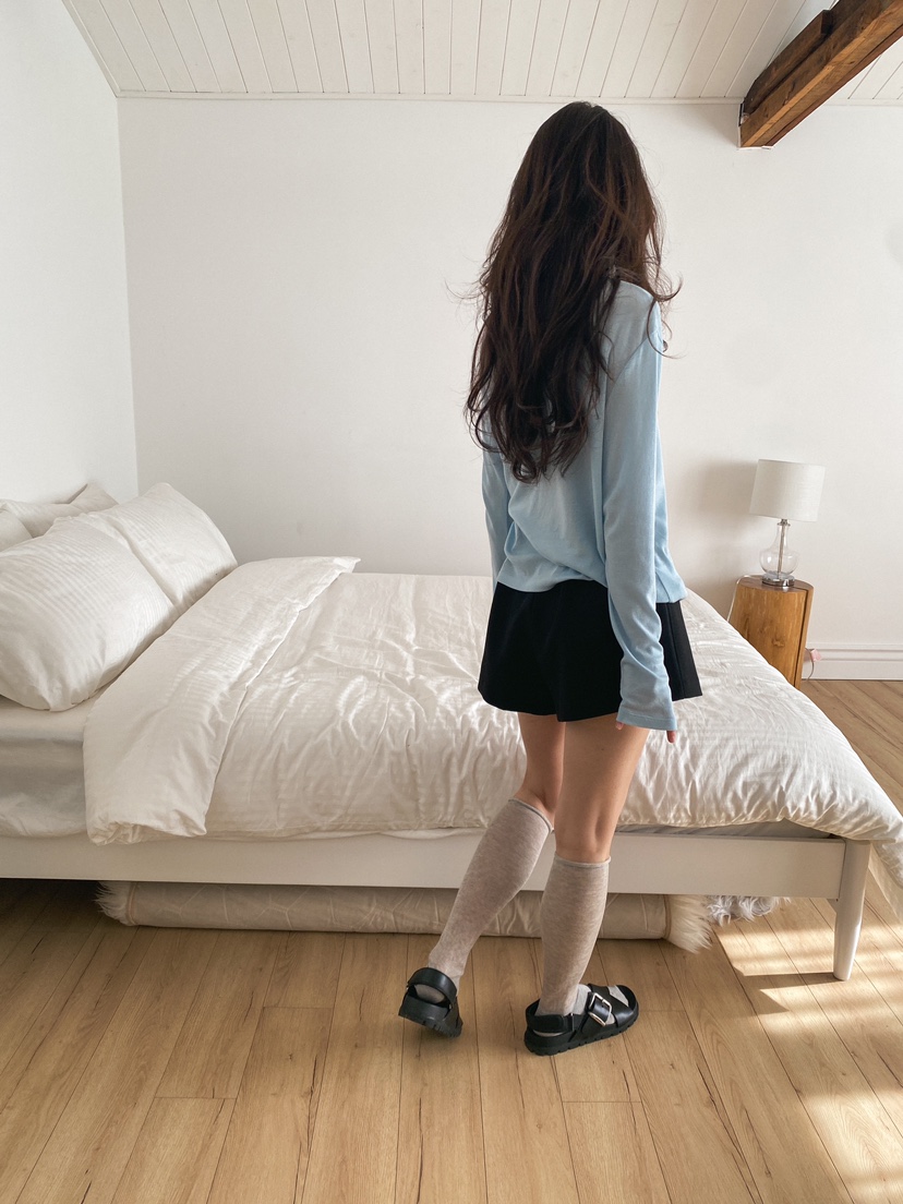 ERUME韓國代購女士新品熱賣時尚休閑人氣職業真品長袖T恤ERUME長袖T恤