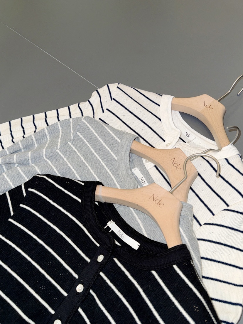 NDE東大門代購女裝新款休閑真品時尚推薦職業長袖T恤鏤空BOHEME_NDE長袖T恤