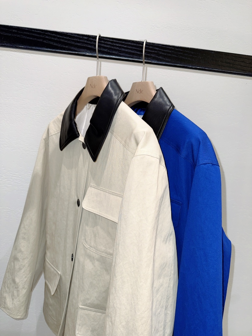 NDE東大門直郵女士新款人氣休閑職業真品推薦26春夏夾克工裝BOHEME_NDE夾克