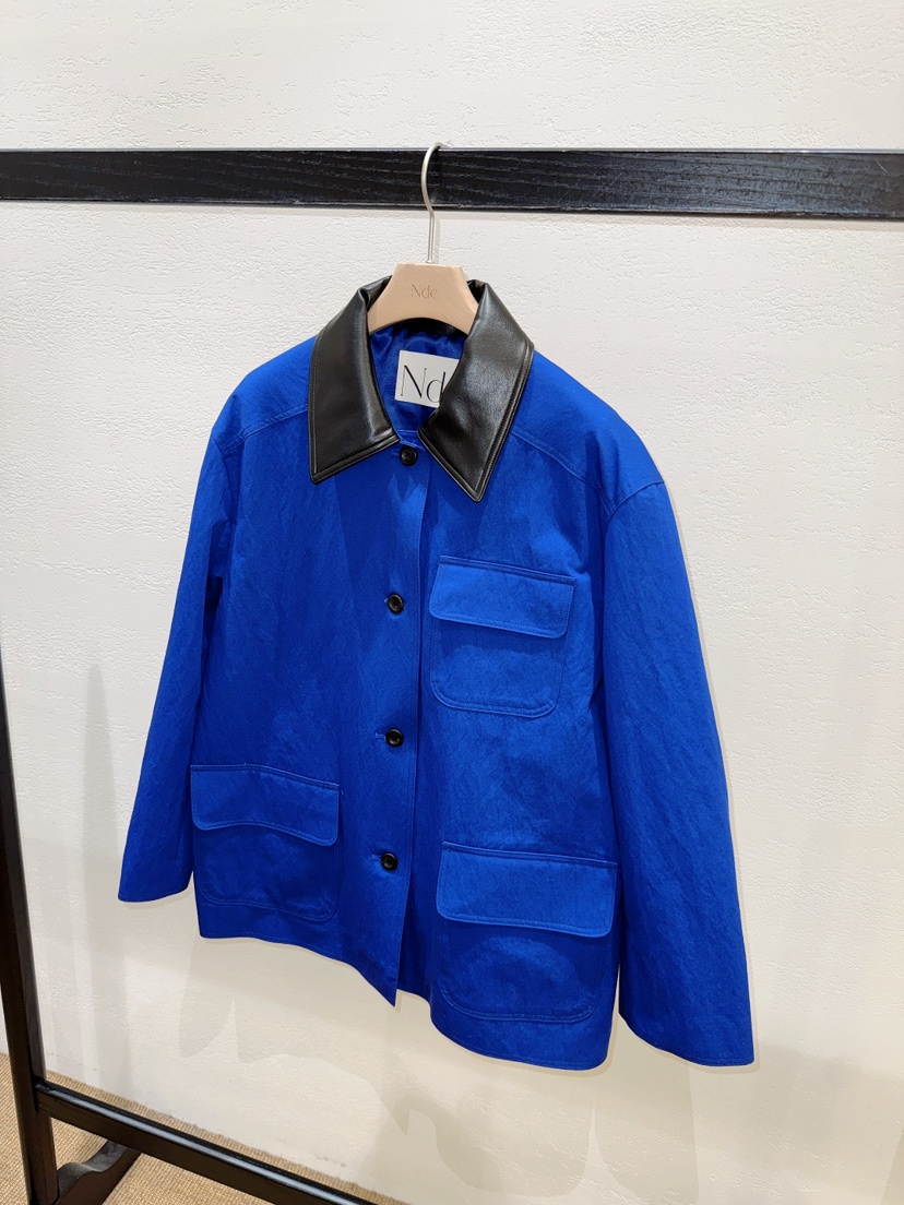 NDE東大門直郵女士新款人氣休閑職業真品推薦26春夏夾克工裝BOHEME_NDE夾克