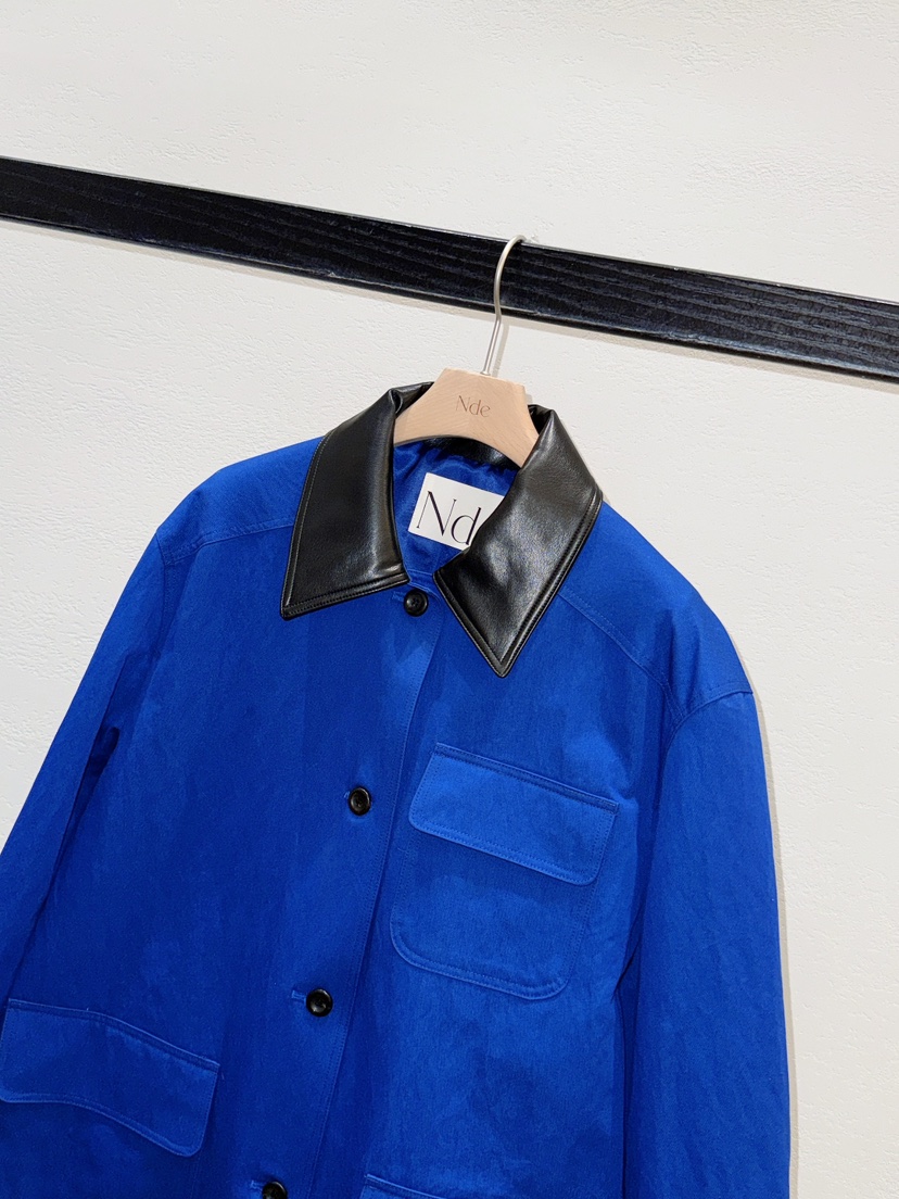 NDE東大門直郵女士新款人氣休閑職業真品推薦26春夏夾克工裝BOHEME_NDE夾克