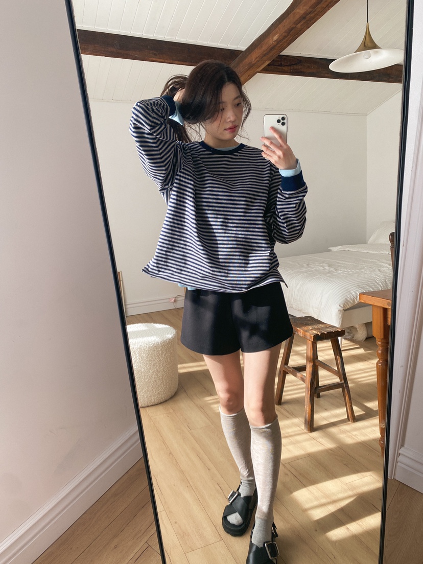 ERUME韓國代購女士新品人氣真品熱賣時尚26春夏休閑職業短褲ERUME短褲