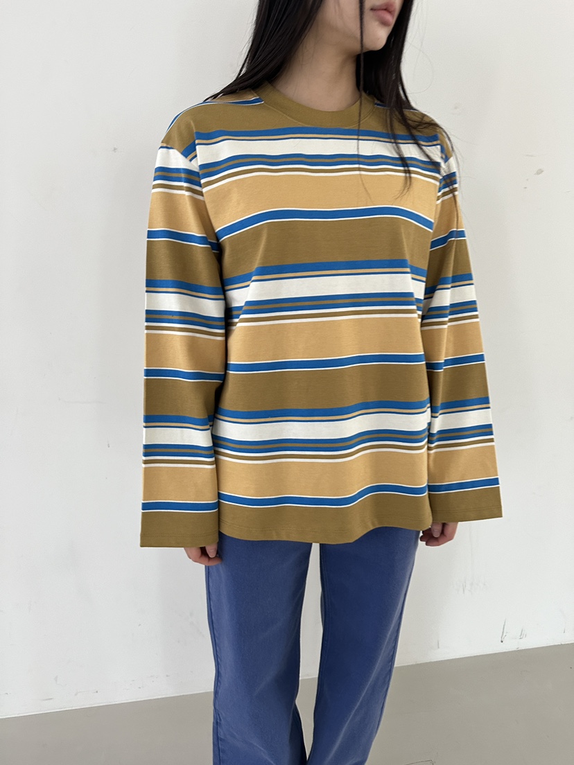 NDE東大門實拍女士新品真品人氣推薦熱賣休閑時尚長袖T恤BOHEME_NDE長袖T恤