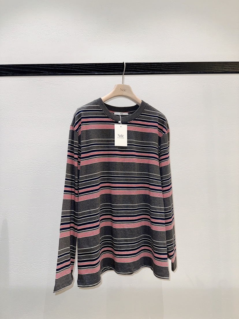 NDE東大門實拍女士新品真品人氣推薦熱賣休閑時尚長袖T恤BOHEME_NDE長袖T恤圖色2