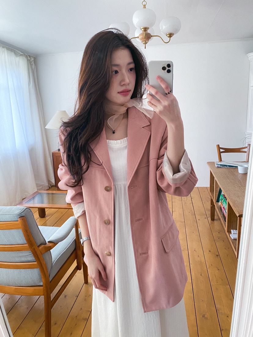 ERUME東大門實拍女士新款熱賣時尚26春夏人氣真品夾克絨面革ERUME夾克