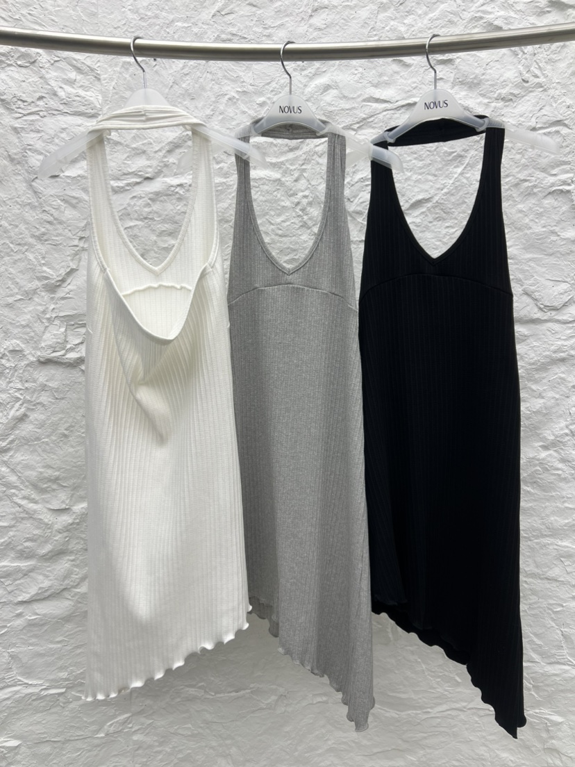 NOVUS韓國直郵女裝新款熱賣真品26春夏休閑連衣裙不含腰帶NOVUS連衣裙