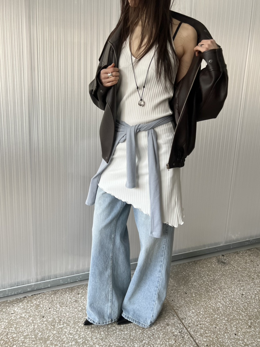 NOVUS韓國直郵女裝新款熱賣真品26春夏休閑連衣裙不含腰帶NOVUS連衣裙