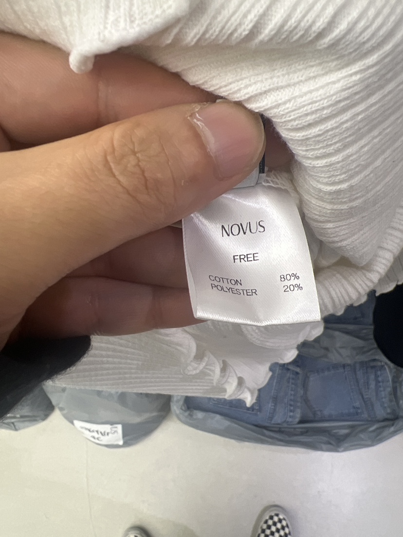 NOVUS韓國直郵女裝新款熱賣真品26春夏休閑連衣裙不含腰帶NOVUS連衣裙