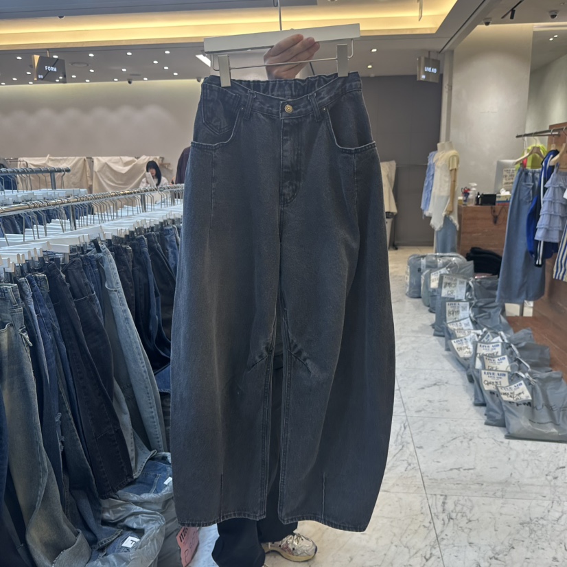 ITZEL韓國直郵女士新款真品熱賣休閑人氣26春夏時尚牛仔褲ITZEL牛仔褲圖色2