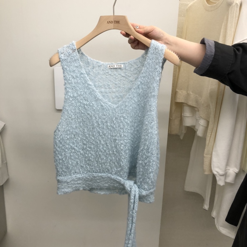 AND THE東大門直郵女士新品真品職業26春夏推薦吊帶背心AND THE吊帶/背心圖色1