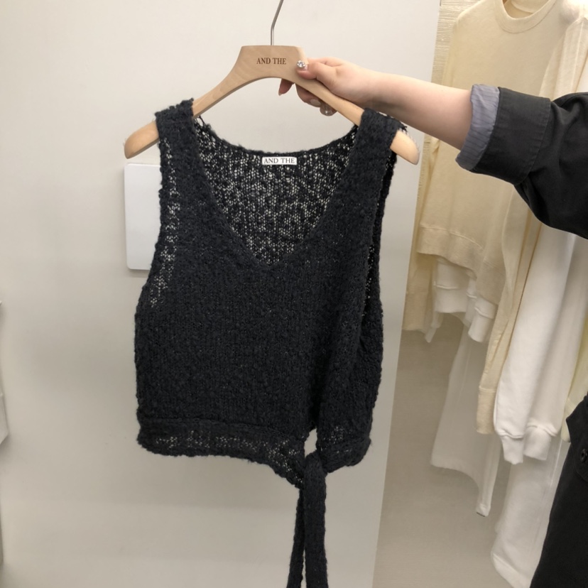 AND THE東大門直郵女士新品真品職業26春夏推薦吊帶背心AND THE吊帶/背心圖色2