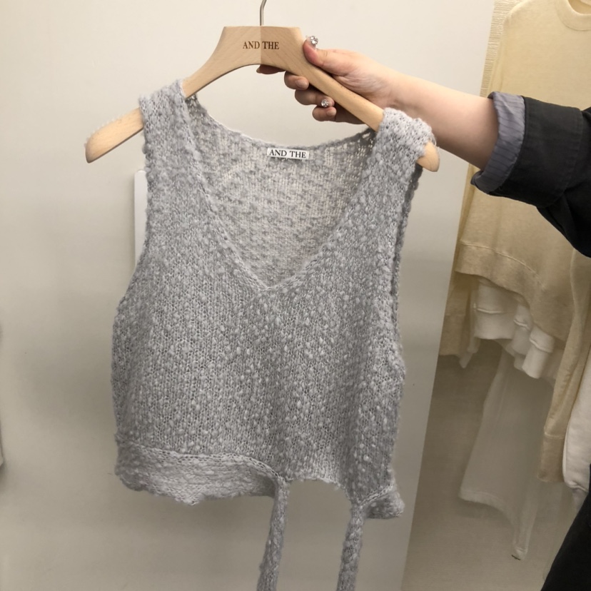 AND THE東大門直郵女士新品真品職業26春夏推薦吊帶背心AND THE吊帶/背心圖色3