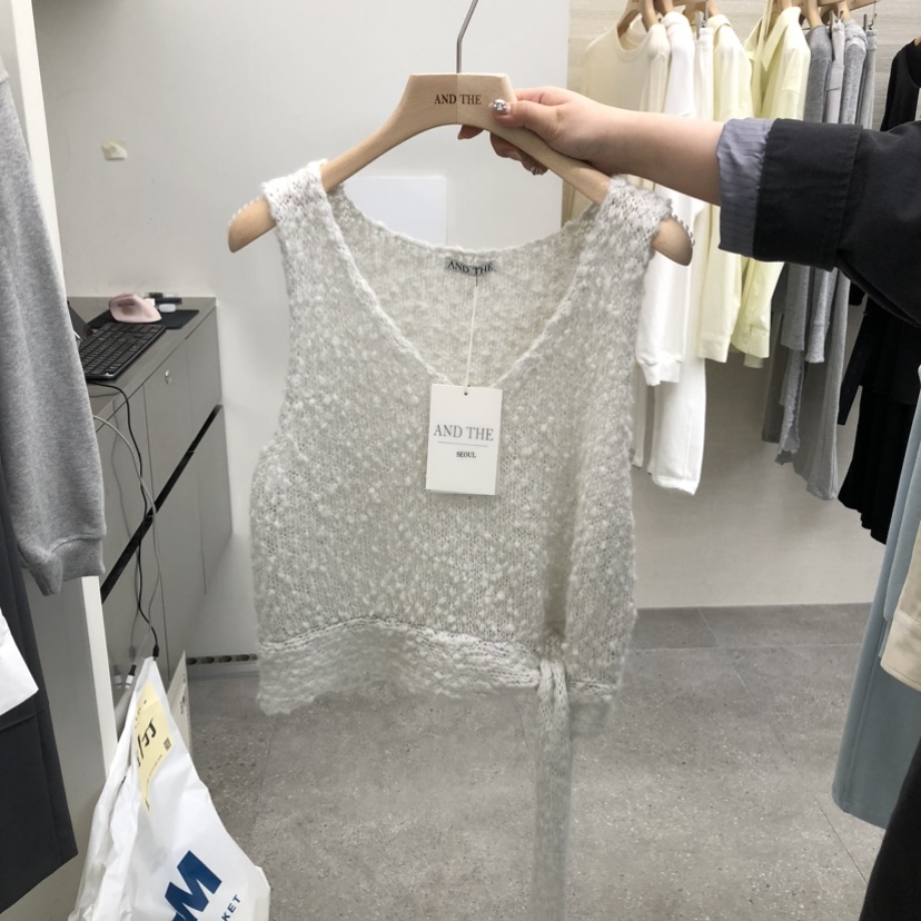 AND THE東大門直郵女士新品真品職業26春夏推薦吊帶背心AND THE吊帶/背心圖色4