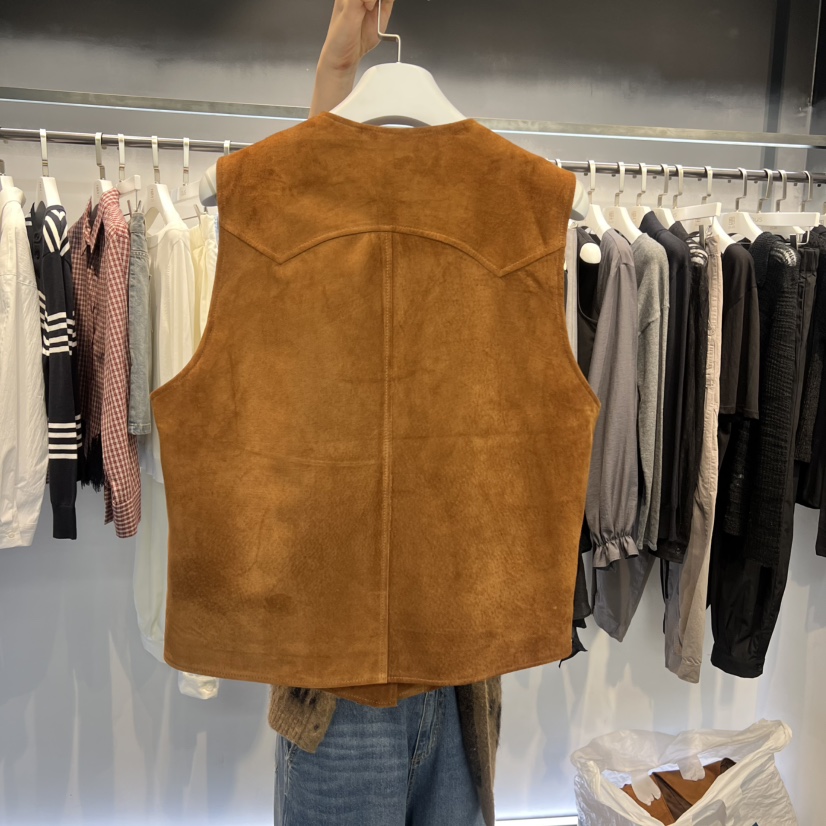 OUS/INCH-L韓國直郵女裝新款職業時尚熱賣真品人氣馬甲OUS/INCH馬甲