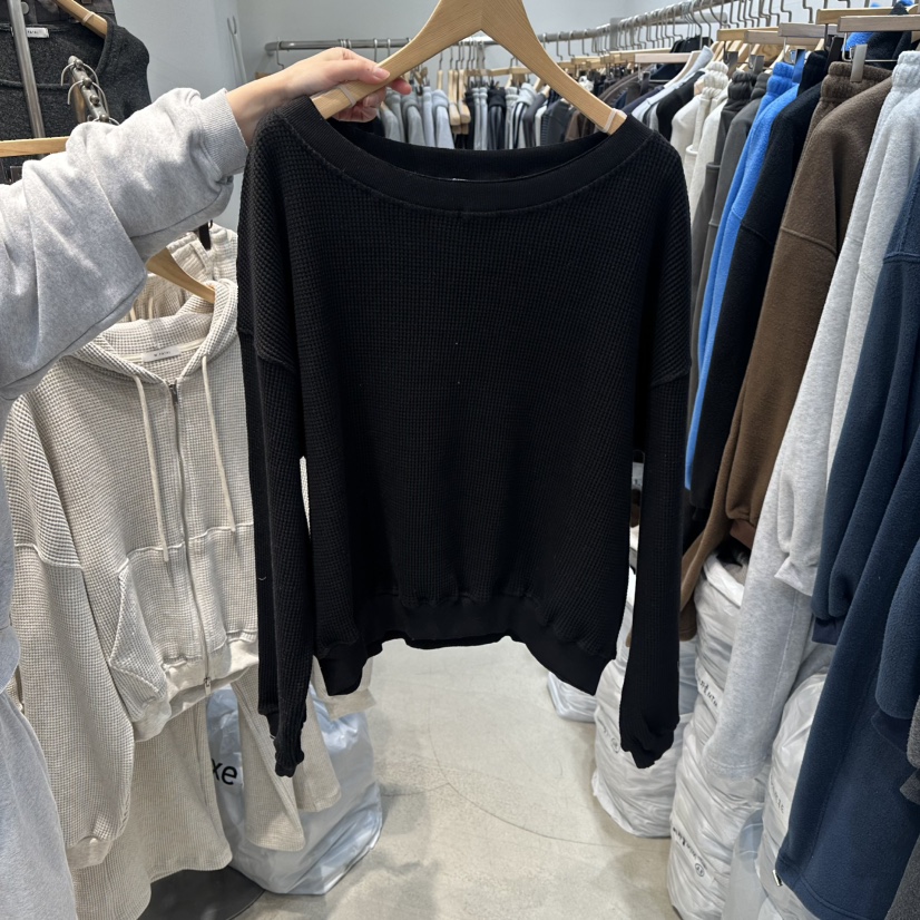 W.FATAL韓國直郵女裝新款休閑人氣熱賣推薦26春夏真品衛衣W.FATAL衛衣圖色3黑色