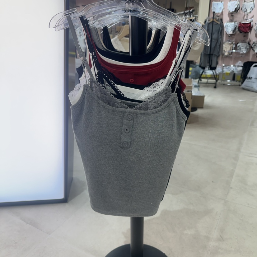 VICTORIA-P東大門代購女裝新品真品人氣26春夏休閑吊帶背心VICTORIA吊帶/背心圖色2