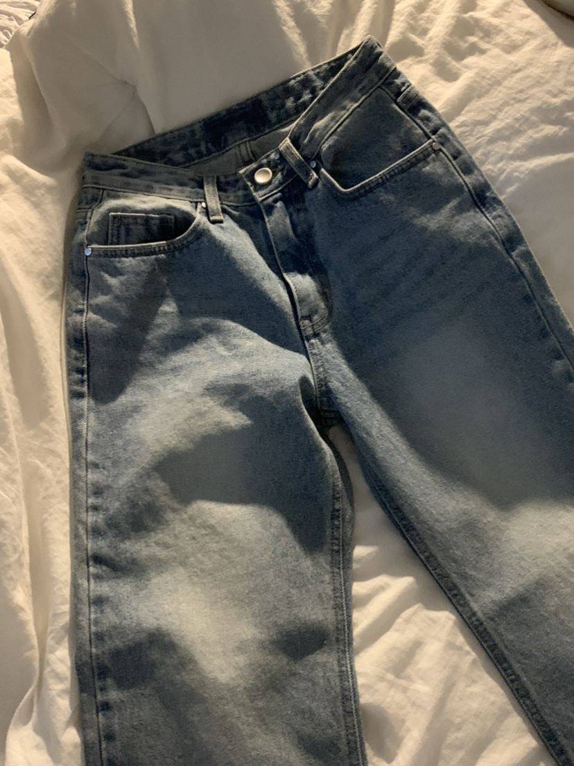 EOMPIT韓國直郵女裝新款休閑真品職業人氣熱賣時尚牛仔褲EOMPIT牛仔褲