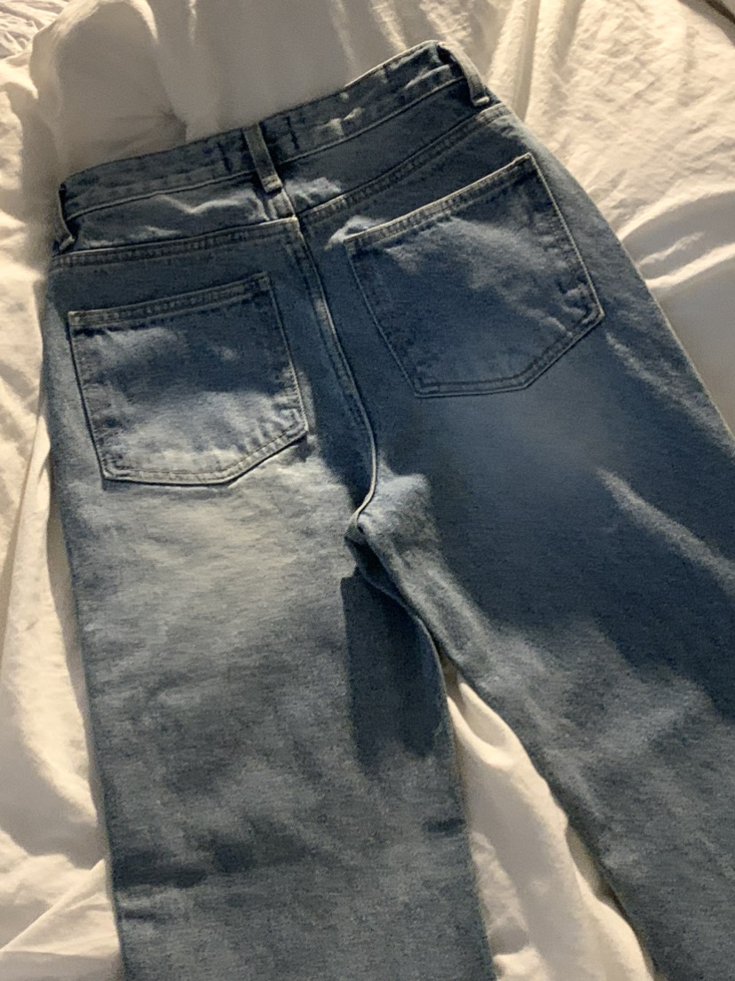 EOMPIT韓國直郵女裝新款休閑真品職業人氣熱賣時尚牛仔褲EOMPIT牛仔褲