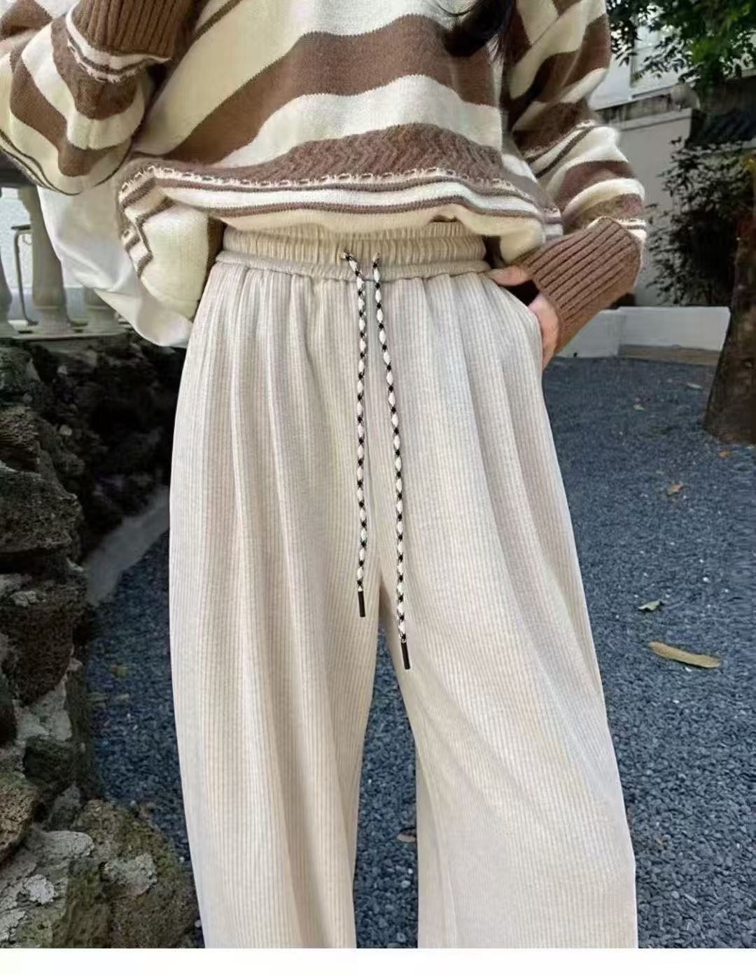 HIT東大門實拍女裝新品職業熱賣人氣推薦休閑26春夏休閑褲HIT休閑褲