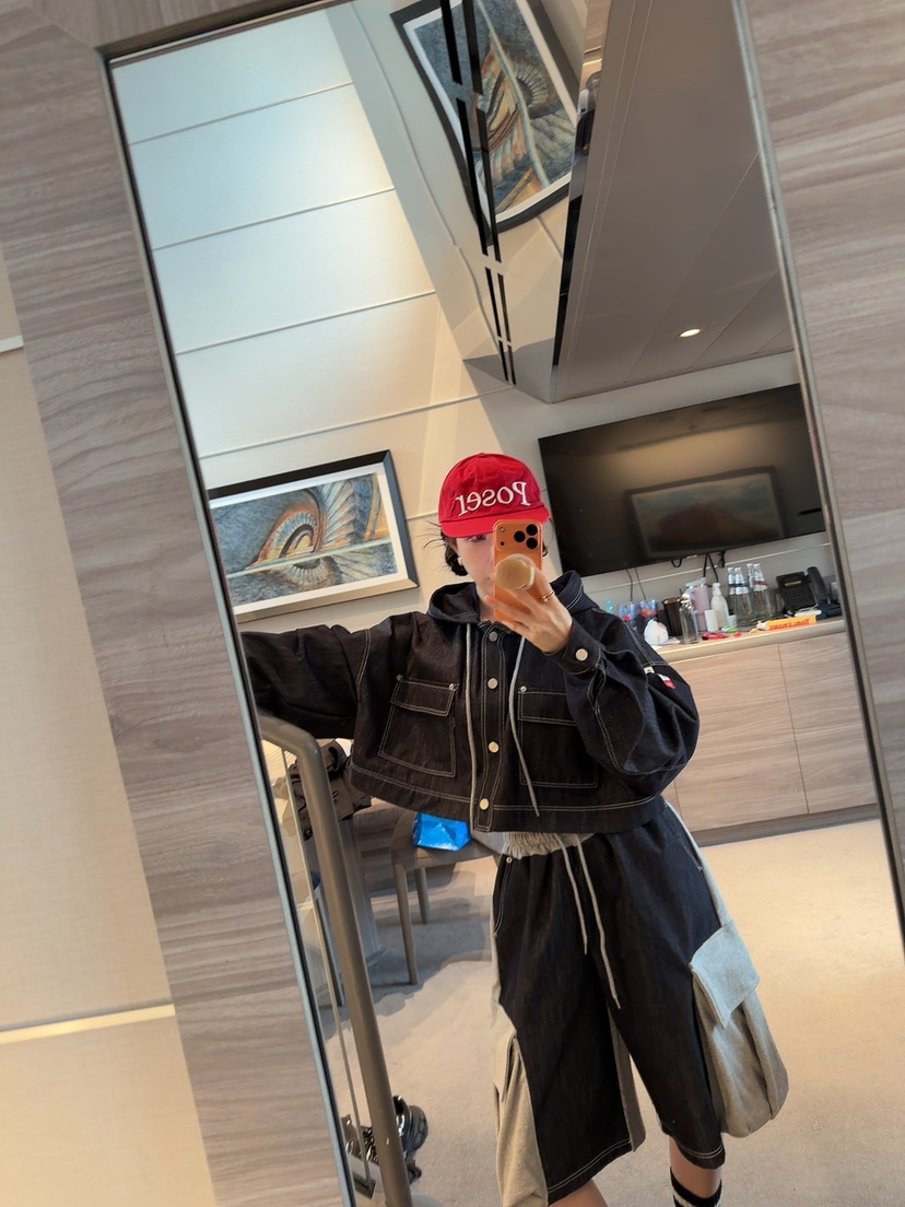 PALETTE-Q東大門實拍女士新品時尚熱賣26春季休閑夾克連帽PALETTE-Q夾克