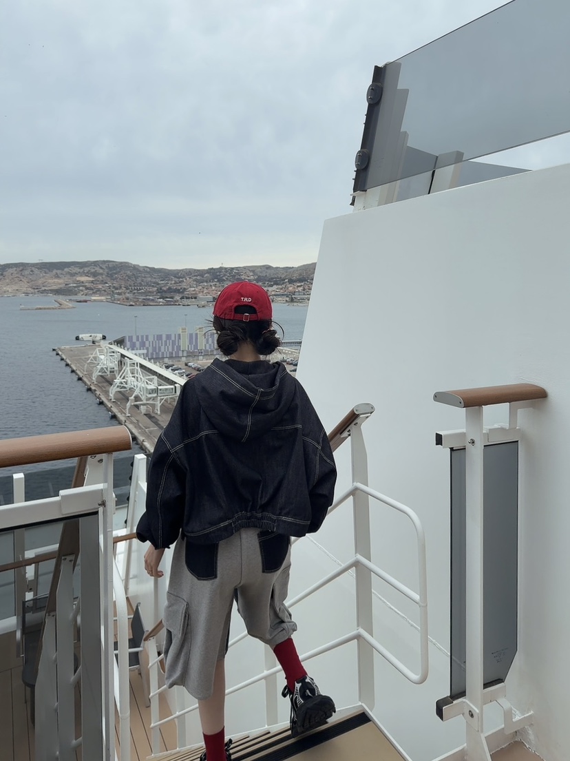 PALETTE-Q東大門實拍女士新品時尚熱賣26春季休閑夾克連帽PALETTE-Q夾克