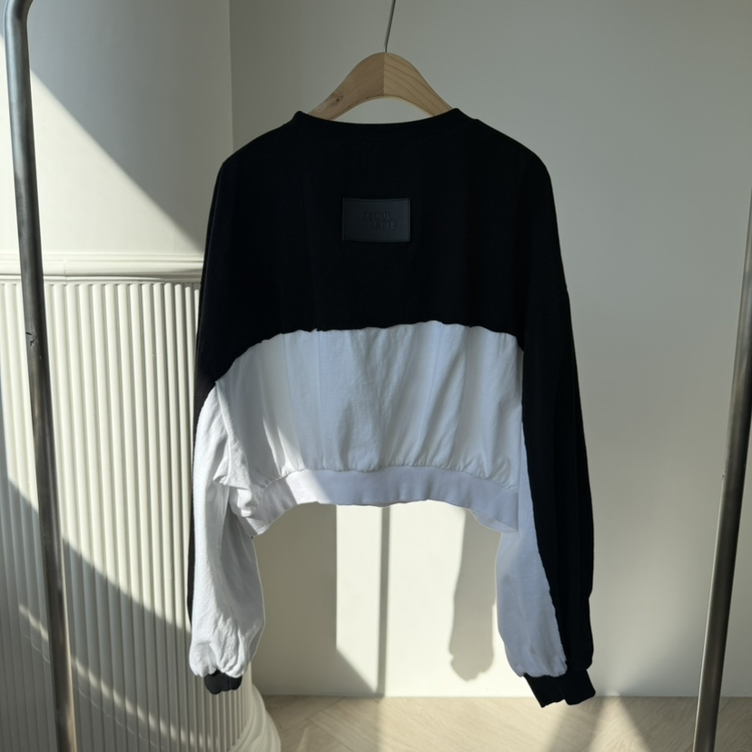 PALETTE-Q韓國代購女裝新款休閑熱賣人氣推薦職業衛衣短款PALETTE-Q衛衣