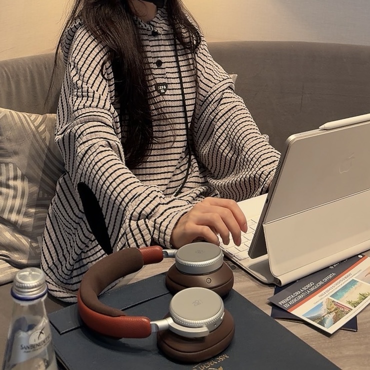 PALETTE-Q東大門代購女士新款休閑時尚熱賣26春季長袖T恤兜帽PALETTE-Q長袖T恤