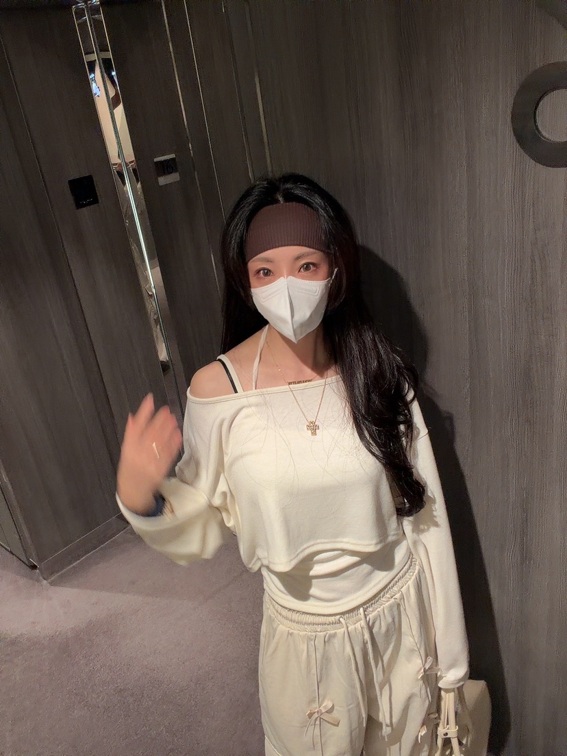 PALETTE-Q韓國代購女士新品休閑職業時尚推薦套裝套裝露肩PALETTE-Q套裝