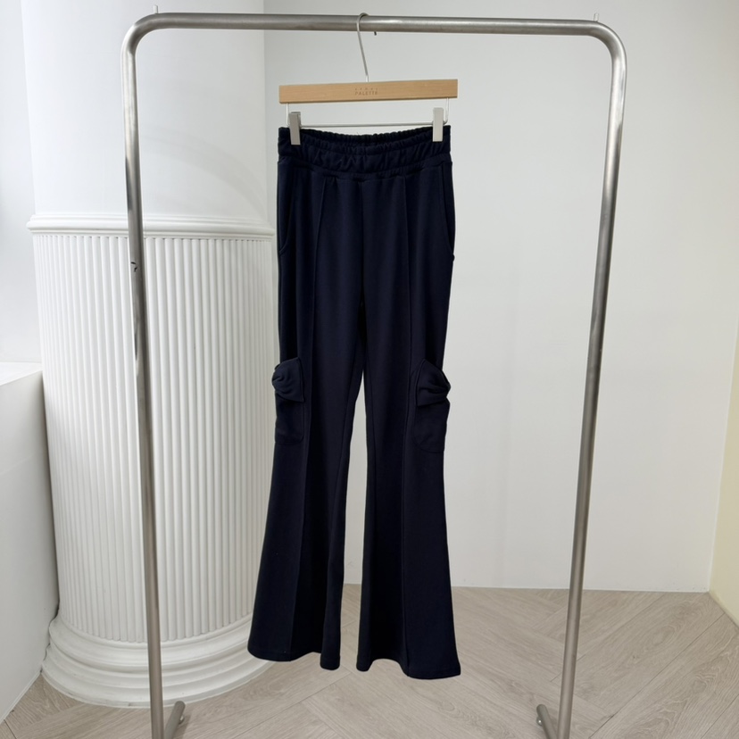 PALETTE-Q東大門實拍女裝新品人氣熱賣休閑時尚休閑褲喇叭PALETTE-Q休閑褲